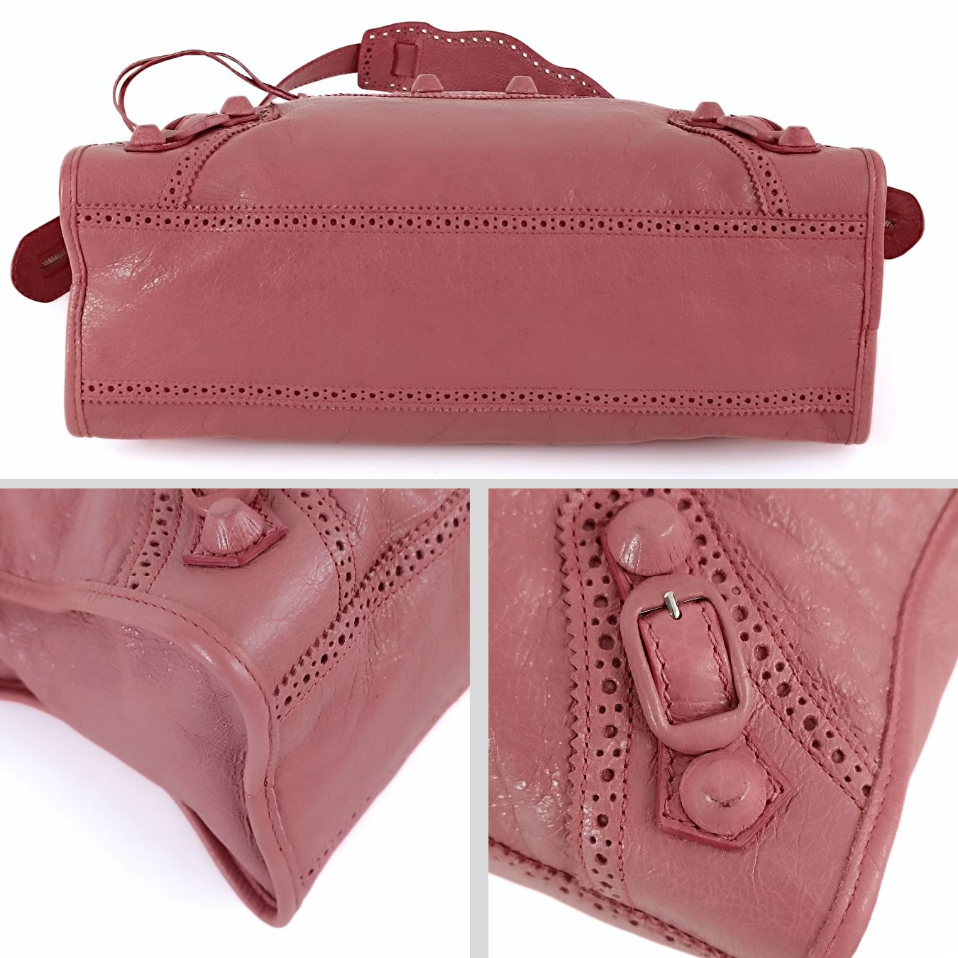 Balenciaga Balenciaga City shoulder bag in pink leather