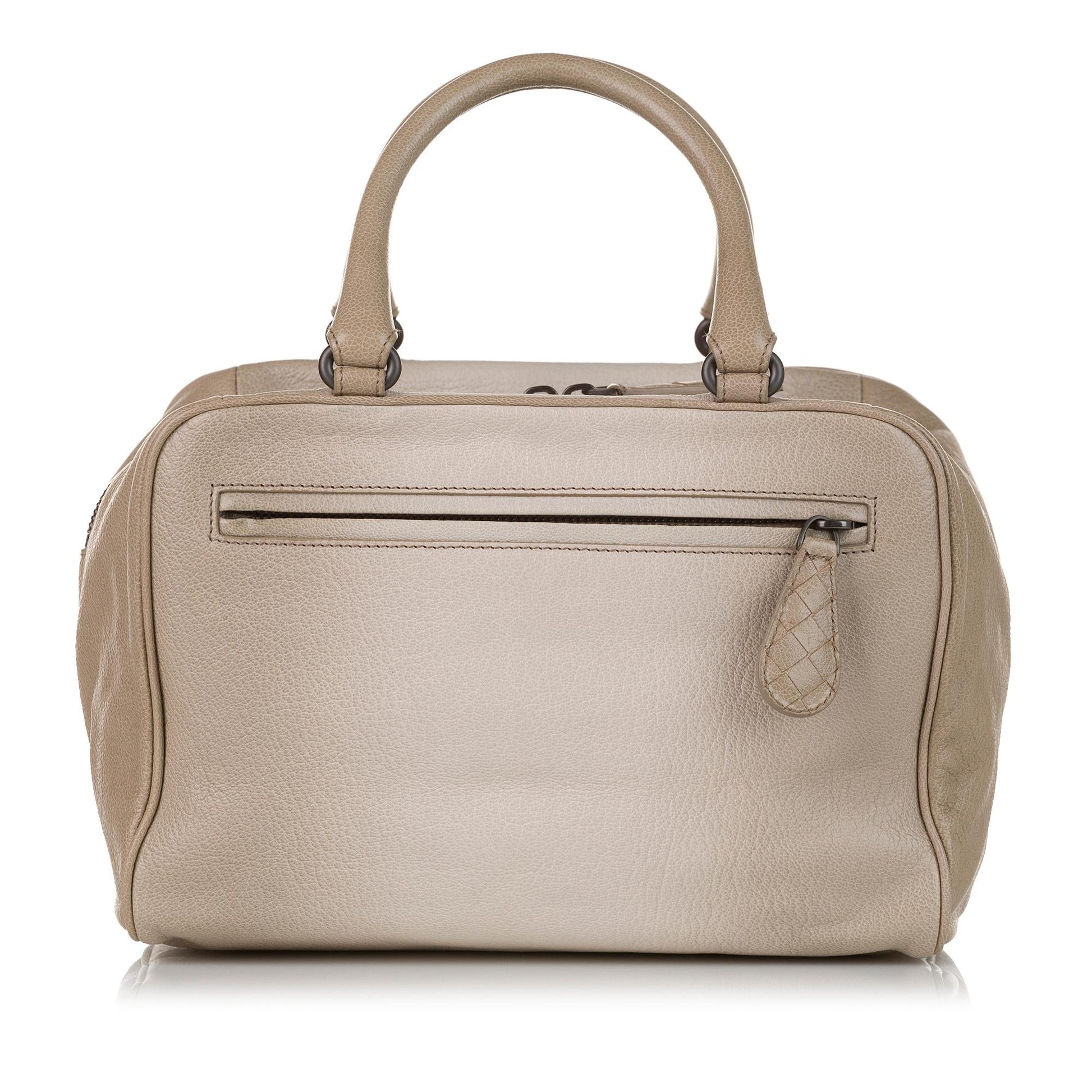 Luxury Bottega Veneta Brera Ombre Leather Handbag (SHG-35492)