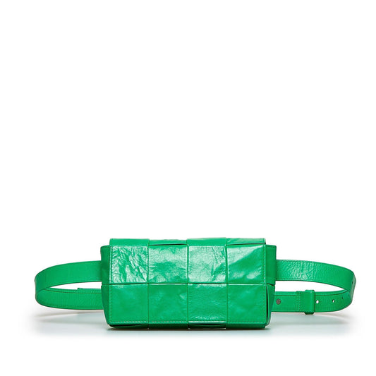 Luxury Bottega Veneta Calfskin Intrecciato Cassette Belt Bag (SHG-HHnvZE)