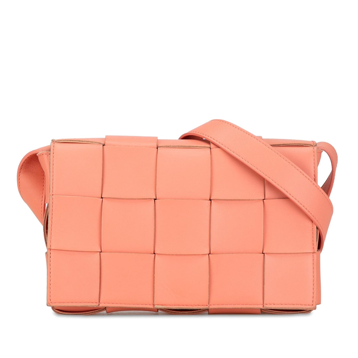 Luxury Bottega Veneta Calfskin Intrecciato Cassette Crossbody (SHG-NWLp3u)