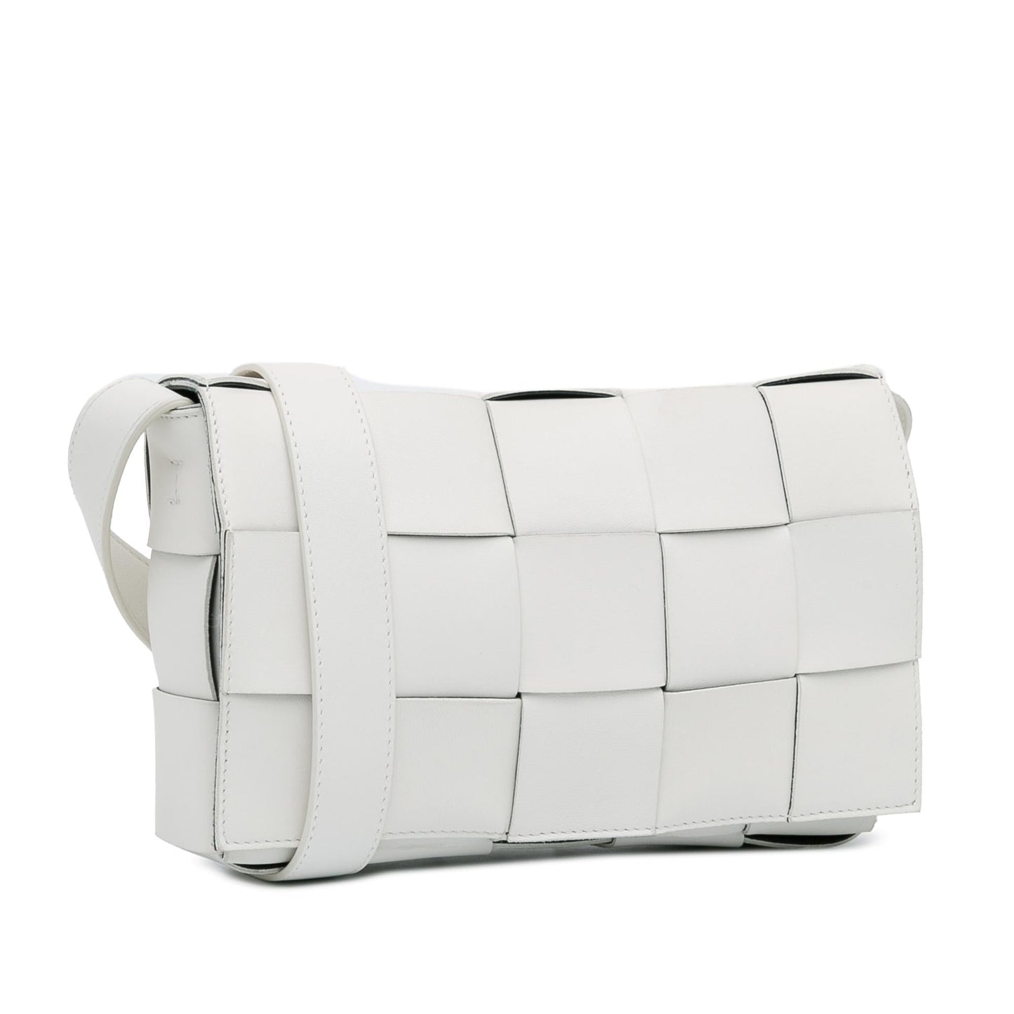 Luxury Bottega Veneta Calfskin Intrecciato Cassette Crossbody (SHG-F2bVdG)