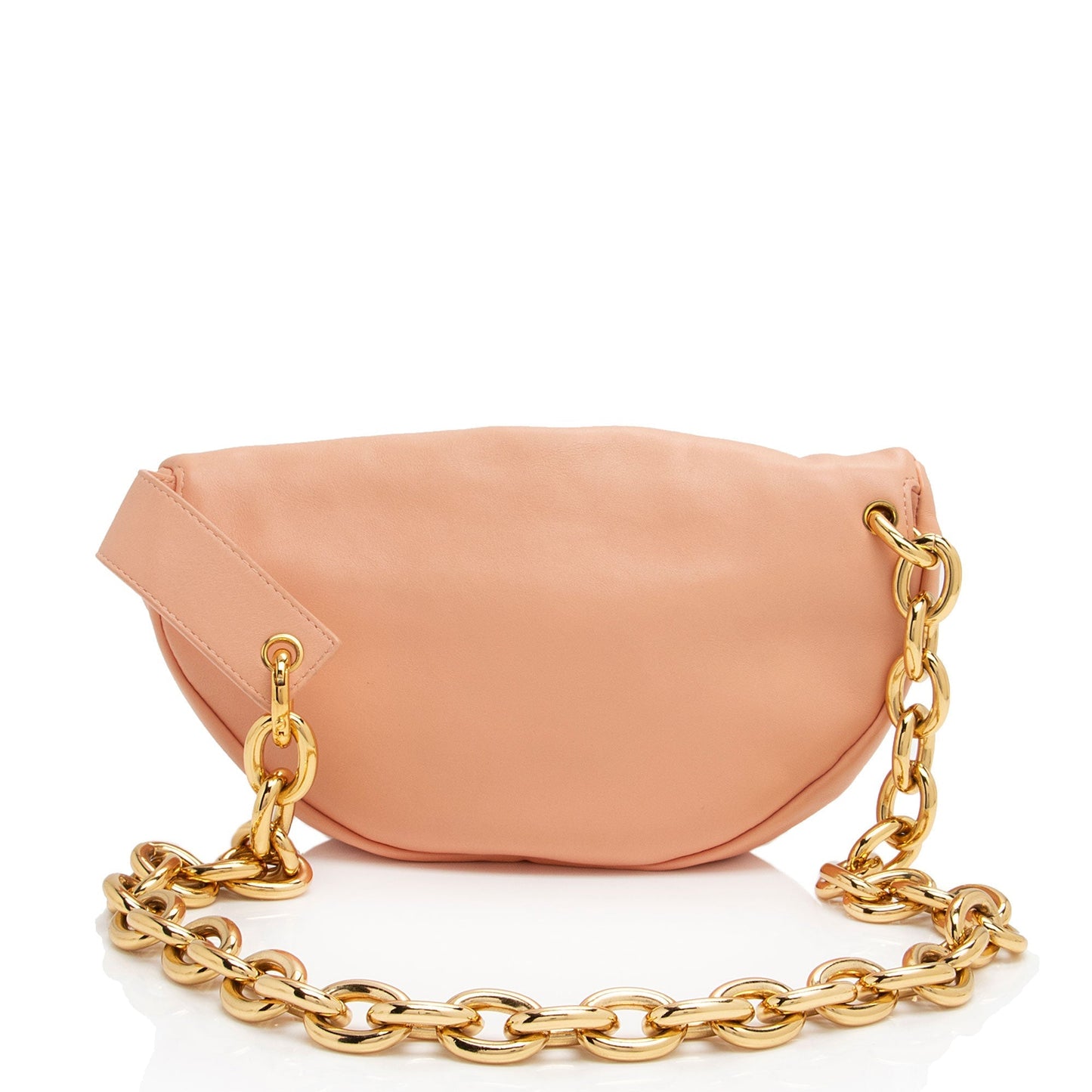 Luxury Bottega Veneta Calfskin The Belt Chain Pouch (SHF-7wK4Um)