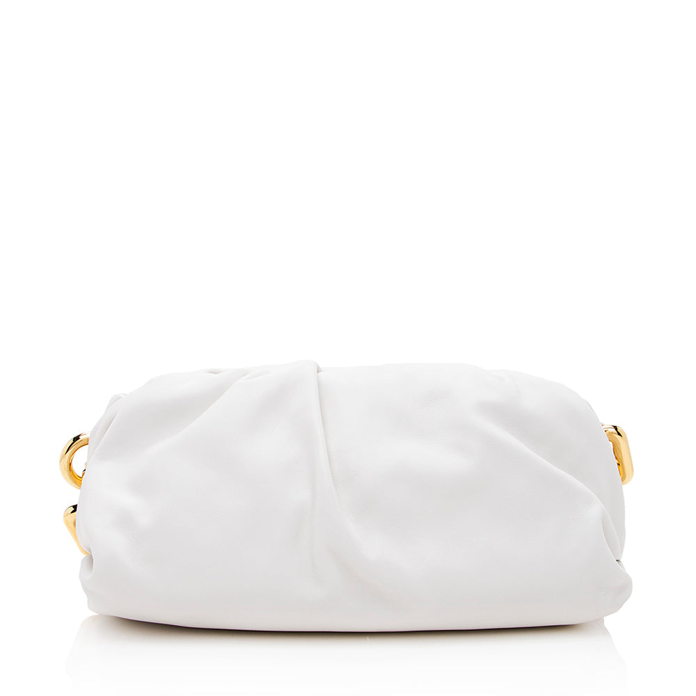 Luxury Bottega Veneta Calfskin The Chain Pouch (SHF-18698)
