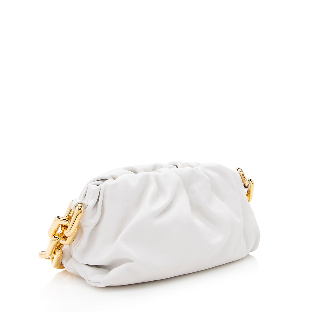 Luxury Bottega Veneta Calfskin The Chain Pouch (SHF-18698)
