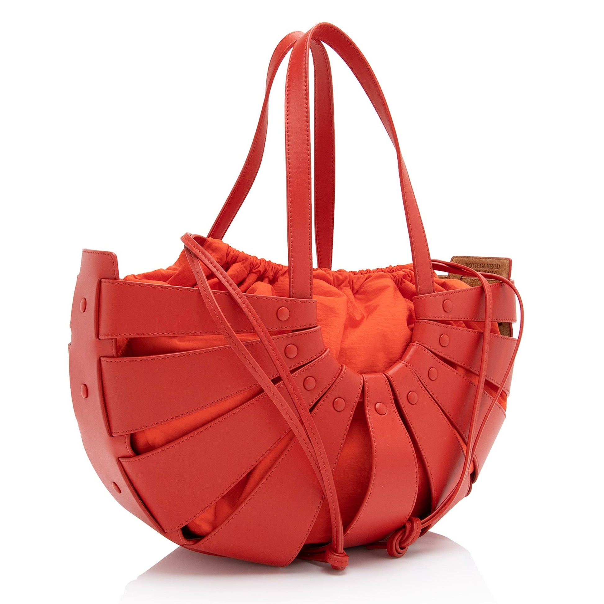 Luxury Bottega Veneta Calfskin The Shell Medium Tote (SHF-23532)