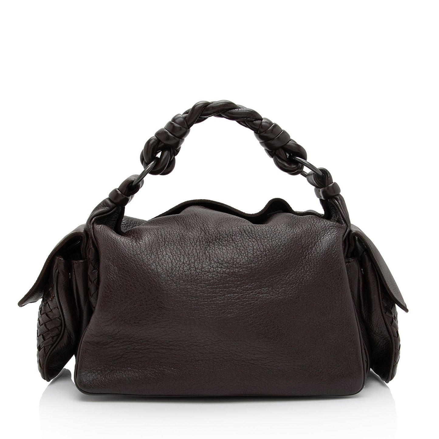 Luxury Bottega Veneta Cervo Cocker Satchel (SHF-jlBNVm)
