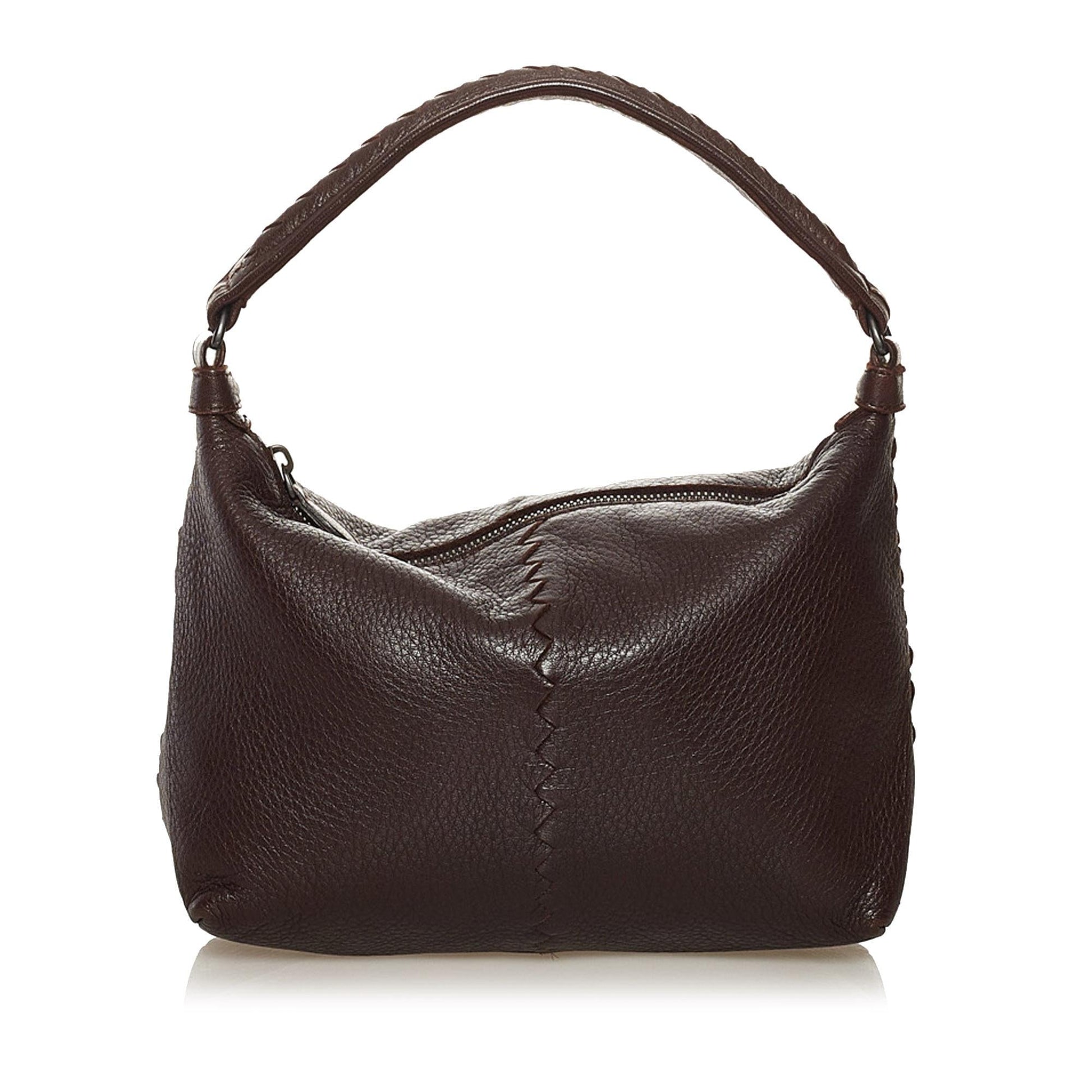 Luxury Bottega Veneta Cervo Leather Hobo Bag (SHG-34915)