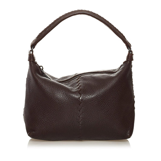 Luxury Bottega Veneta Cervo Leather Hobo Bag (SHG-34915)