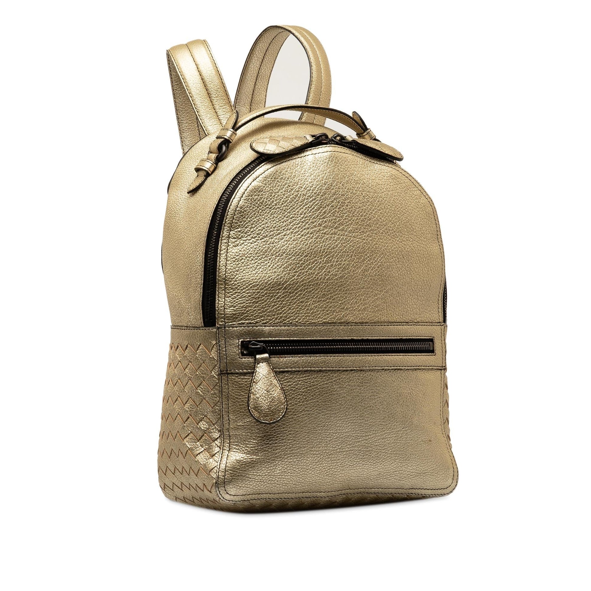 Luxury Bottega Veneta Intrecciato Backpack (SHG-RJ6igL)
