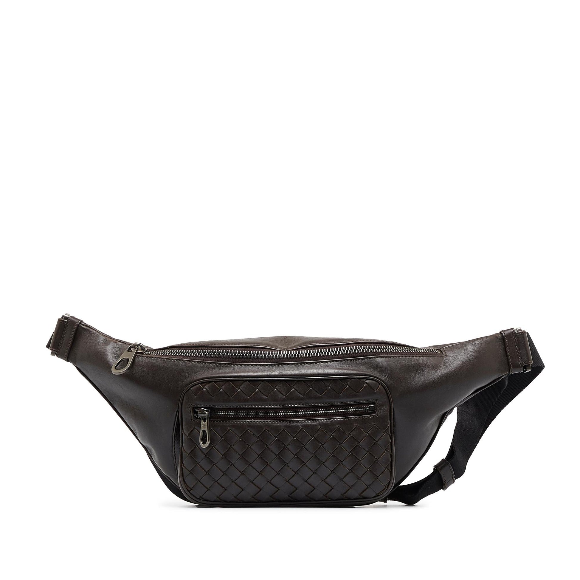 Luxury Bottega Veneta Intrecciato Belt Bag (SHG-zotiFS)