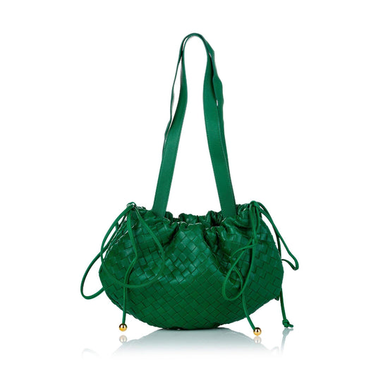 Luxury Bottega Veneta Intrecciato Bulb Shoulder Bag (SHG-30582)