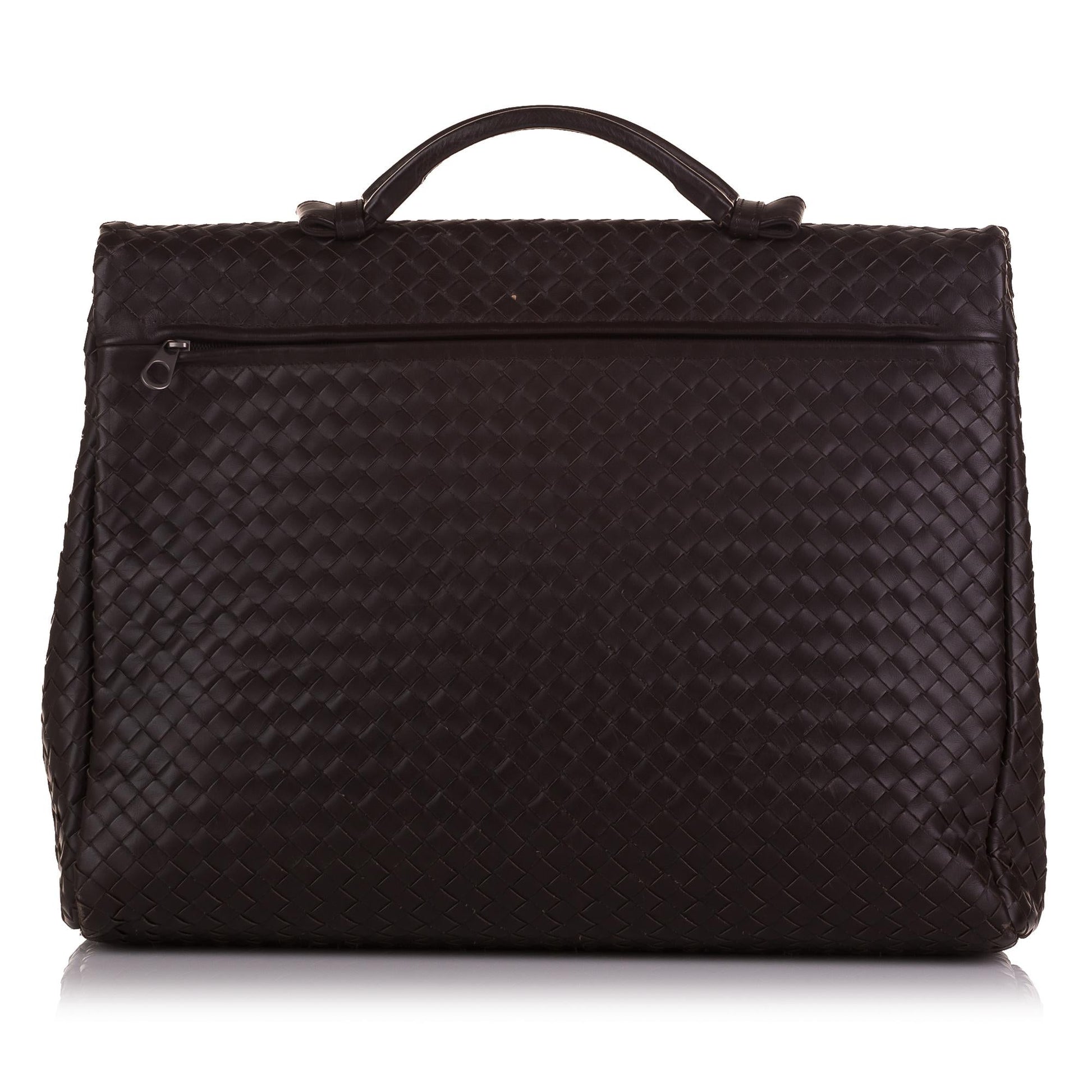 Luxury Bottega Veneta Intrecciato Business Bag (SHG-36797)