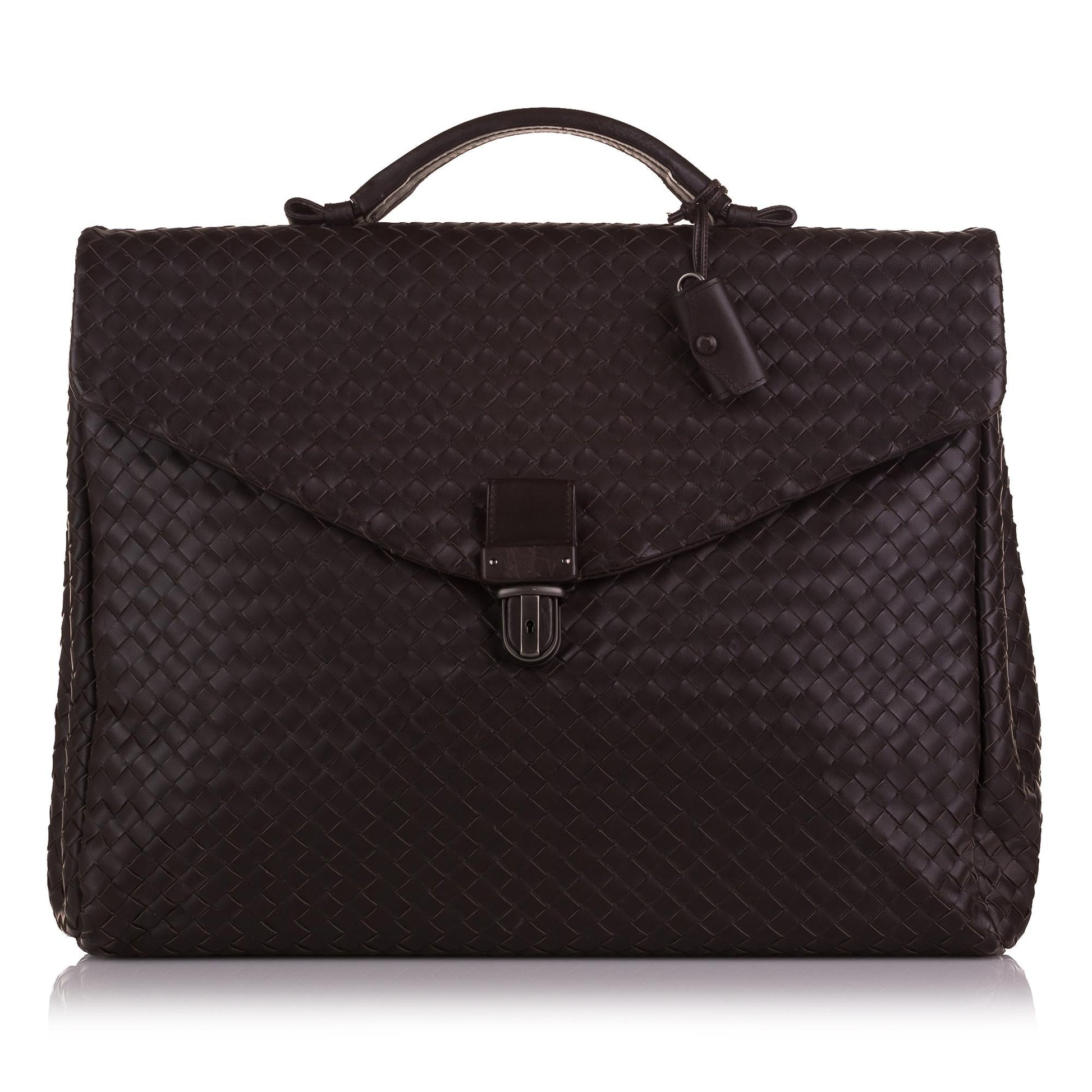 Luxury Bottega Veneta Intrecciato Business Bag (SHG-36797)