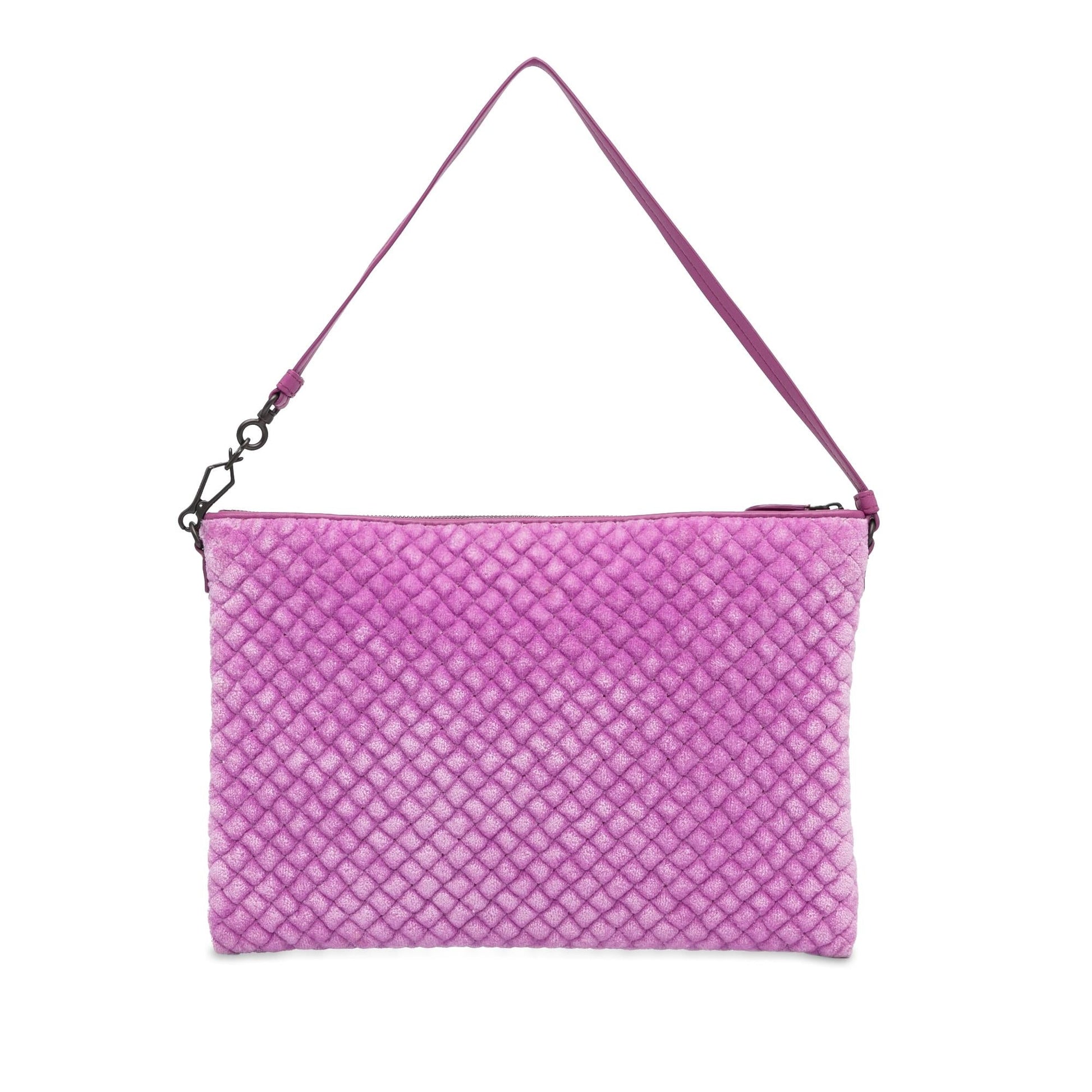Luxury Bottega Veneta Intrecciato Butterfly Pochette Velvet Shoulder Bag (SHG-zQpmgw)