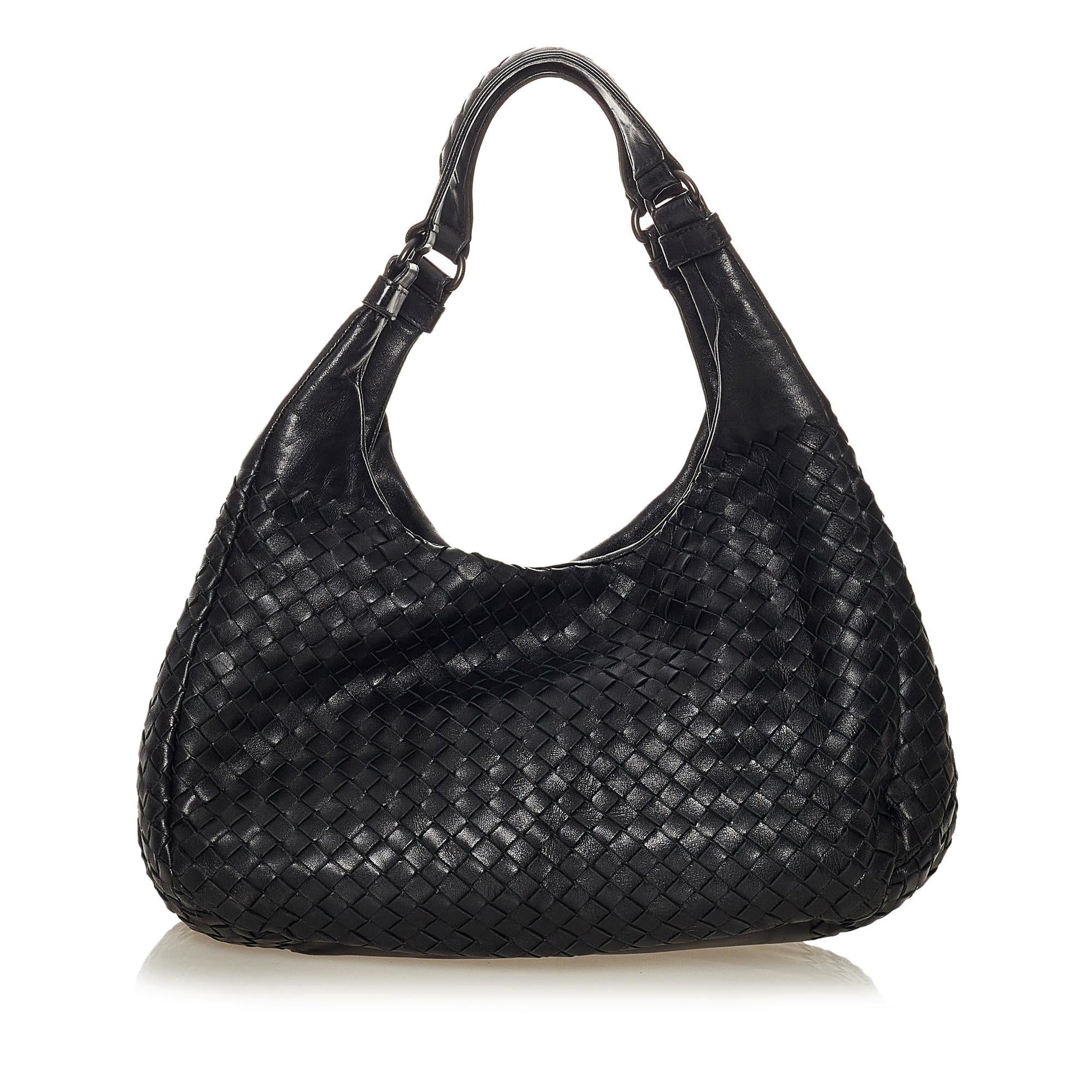 Luxury Bottega Veneta Intrecciato Campana Hobo Bag (SHG-27899)