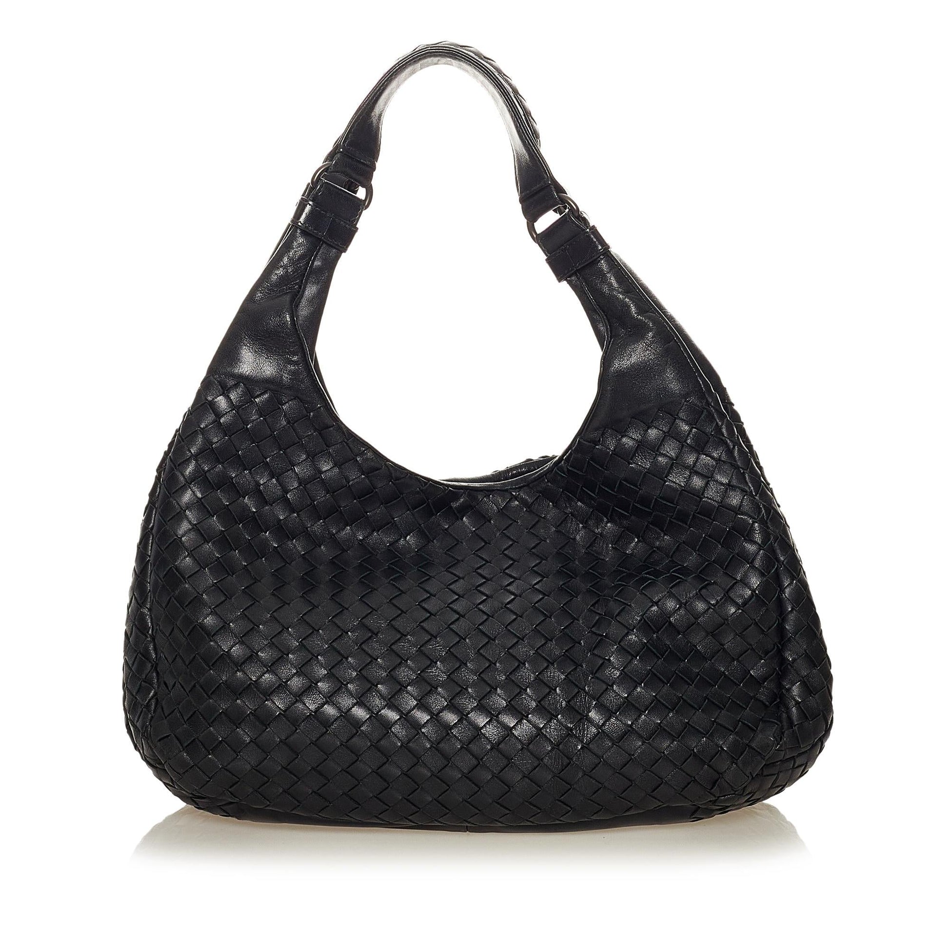 Luxury Bottega Veneta Intrecciato Campana Hobo Bag (SHG-27899)