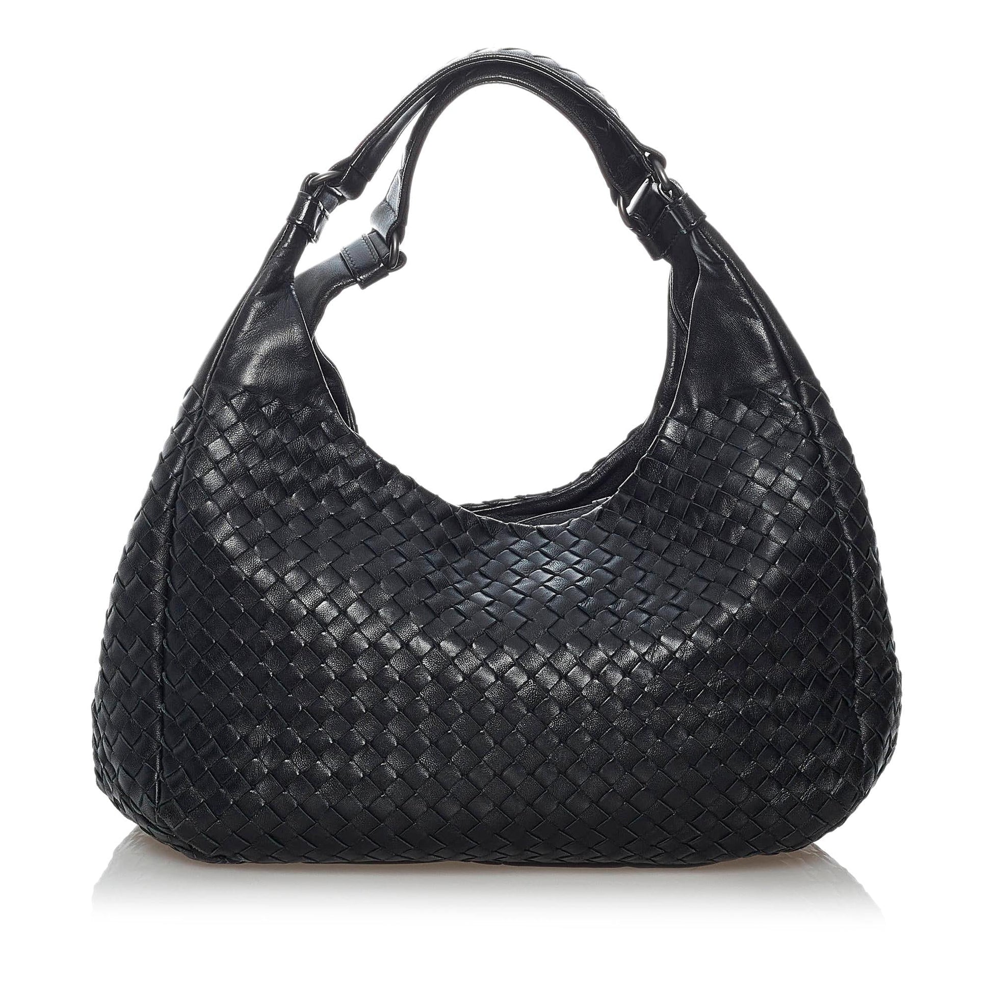Luxury Bottega Veneta Intrecciato Campana Hobo Bag (SHG-30065)