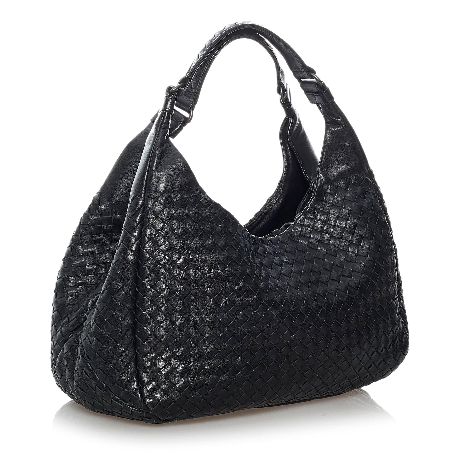 Luxury Bottega Veneta Intrecciato Campana Hobo Bag (SHG-30065)