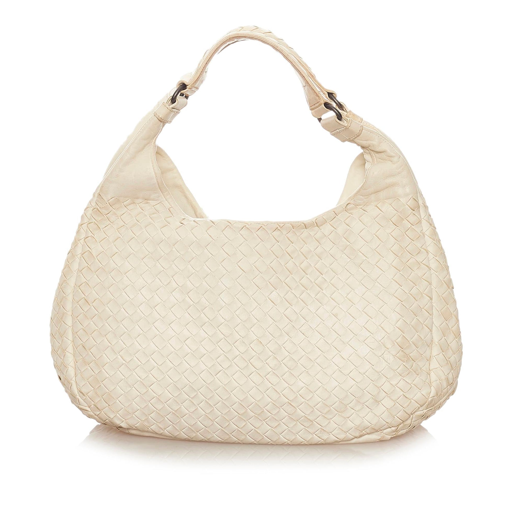 Luxury Bottega Veneta Intrecciato Campana Leather Hobo Bag (SHG-28136)
