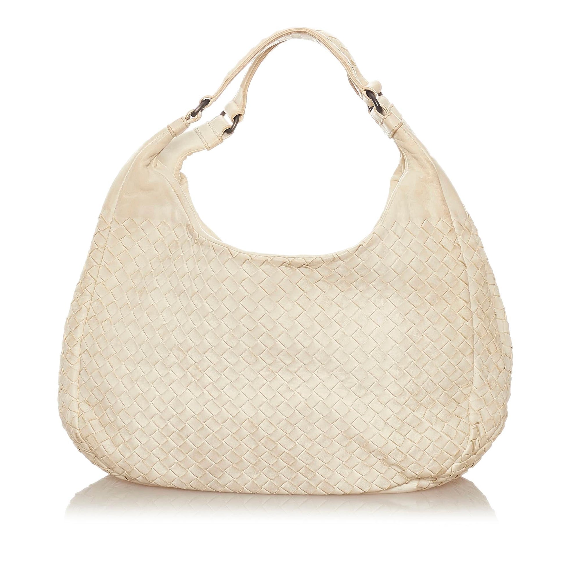 Luxury Bottega Veneta Intrecciato Campana Leather Hobo Bag (SHG-28136)