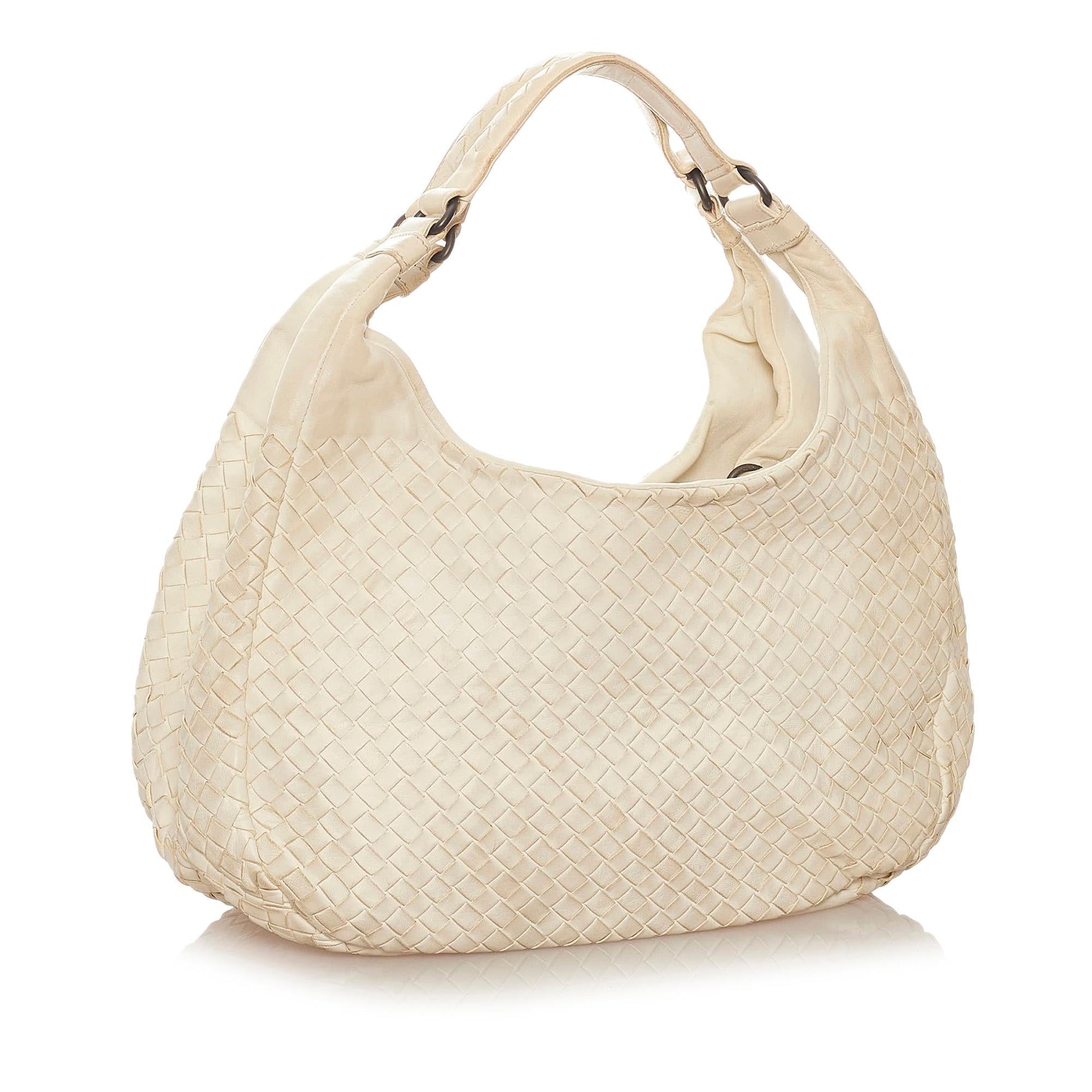 Luxury Bottega Veneta Intrecciato Campana Leather Hobo Bag (SHG-28136)