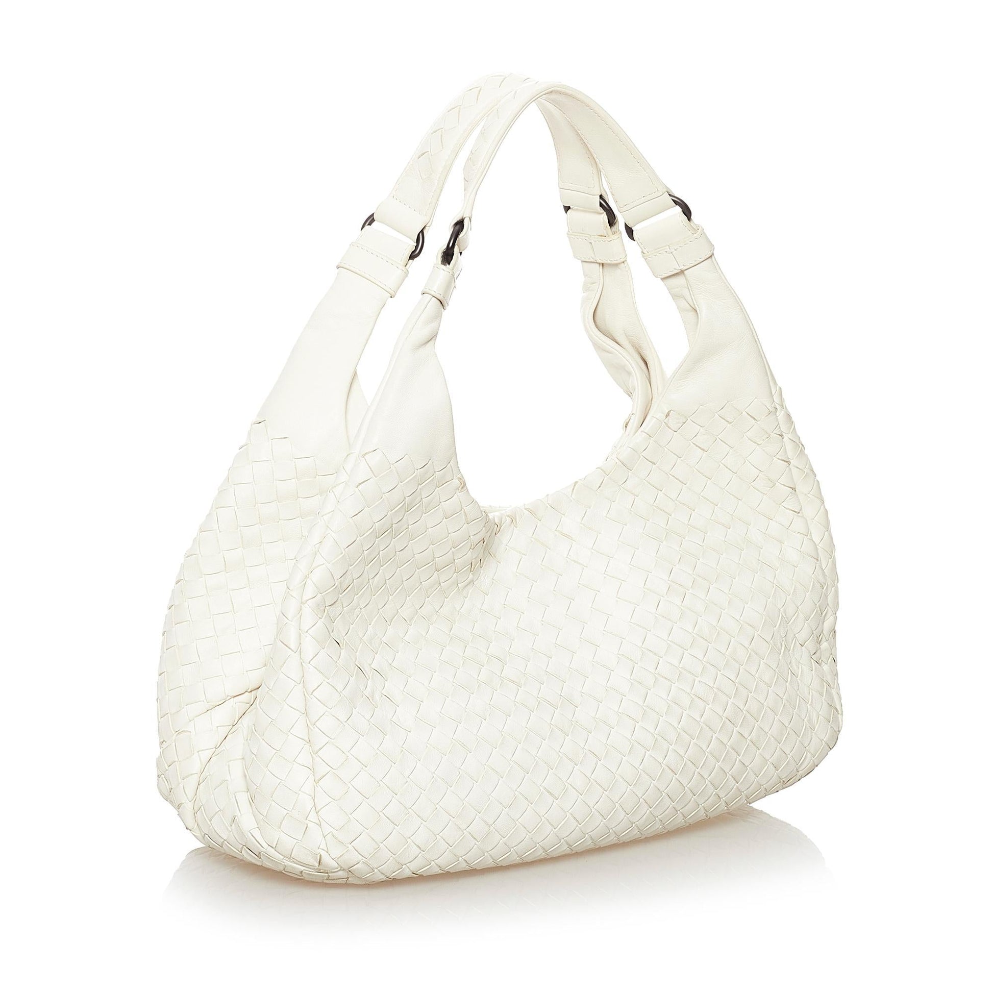 Luxury Bottega Veneta Intrecciato Campana Shoulder Bag (SHG-31724)