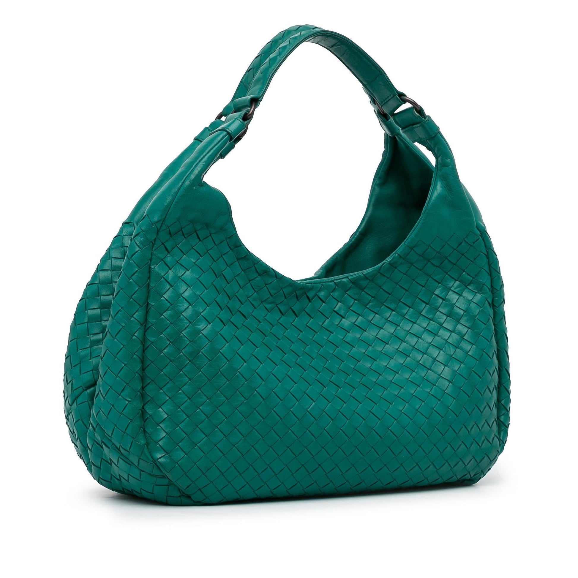 Luxury Bottega Veneta Intrecciato Campana Shoulder Bag (SHG-J0rF6L)