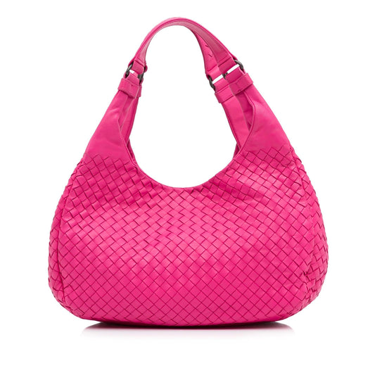 Luxury Bottega Veneta Intrecciato Campana Shoulder Bag (SHG-zHaaGr)