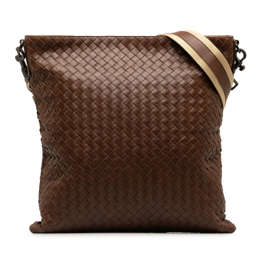 Luxury Bottega Veneta Intrecciato Crossbody Bag (SHG-SUecNk)