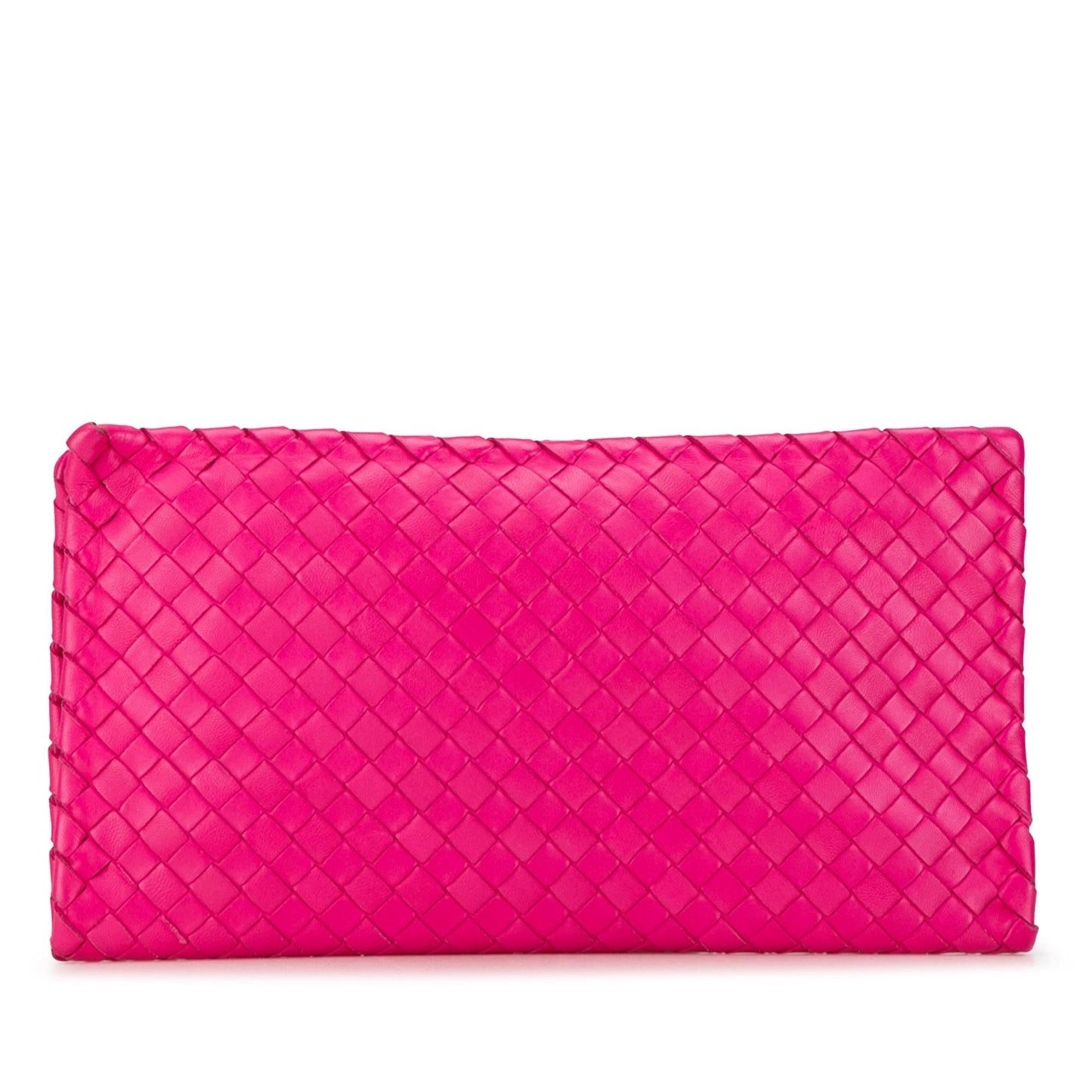 Luxury Bottega Veneta Intrecciato Flap Clutch (SHG-2qUOwB)