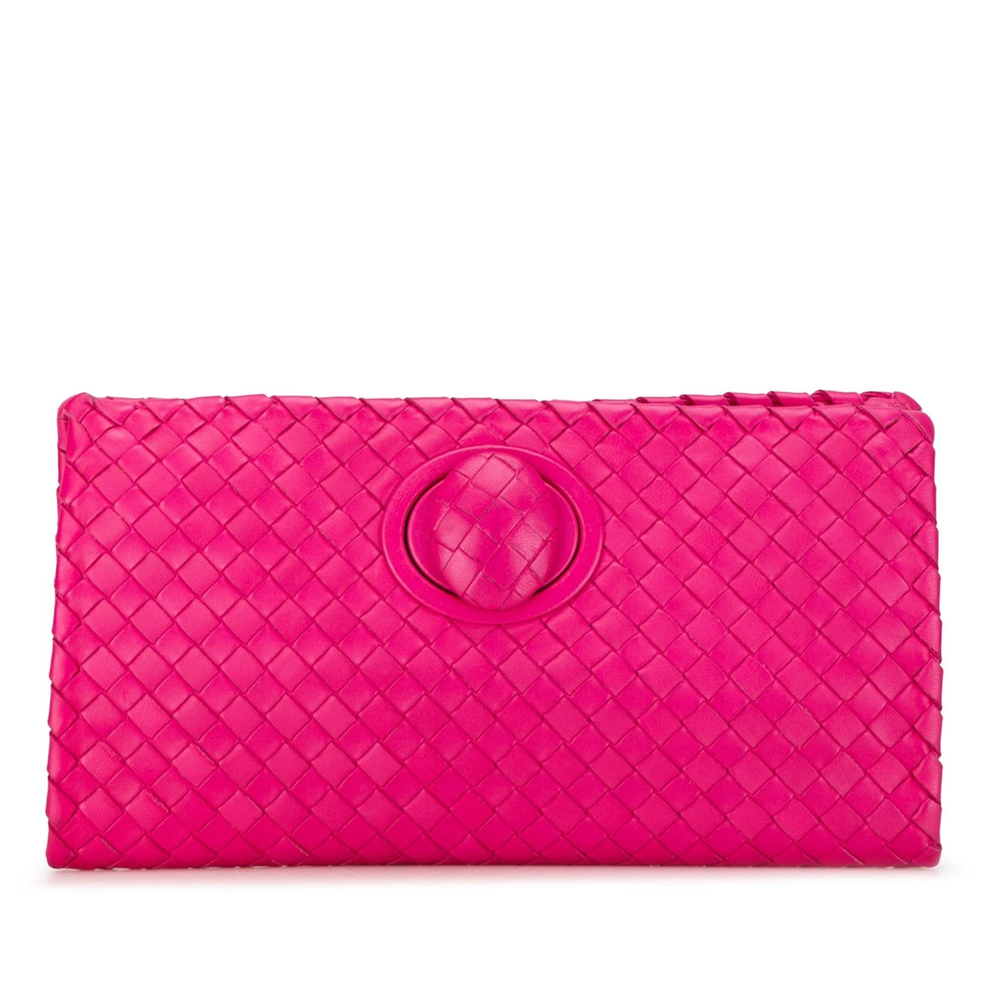 Luxury Bottega Veneta Intrecciato Flap Clutch (SHG-2qUOwB)