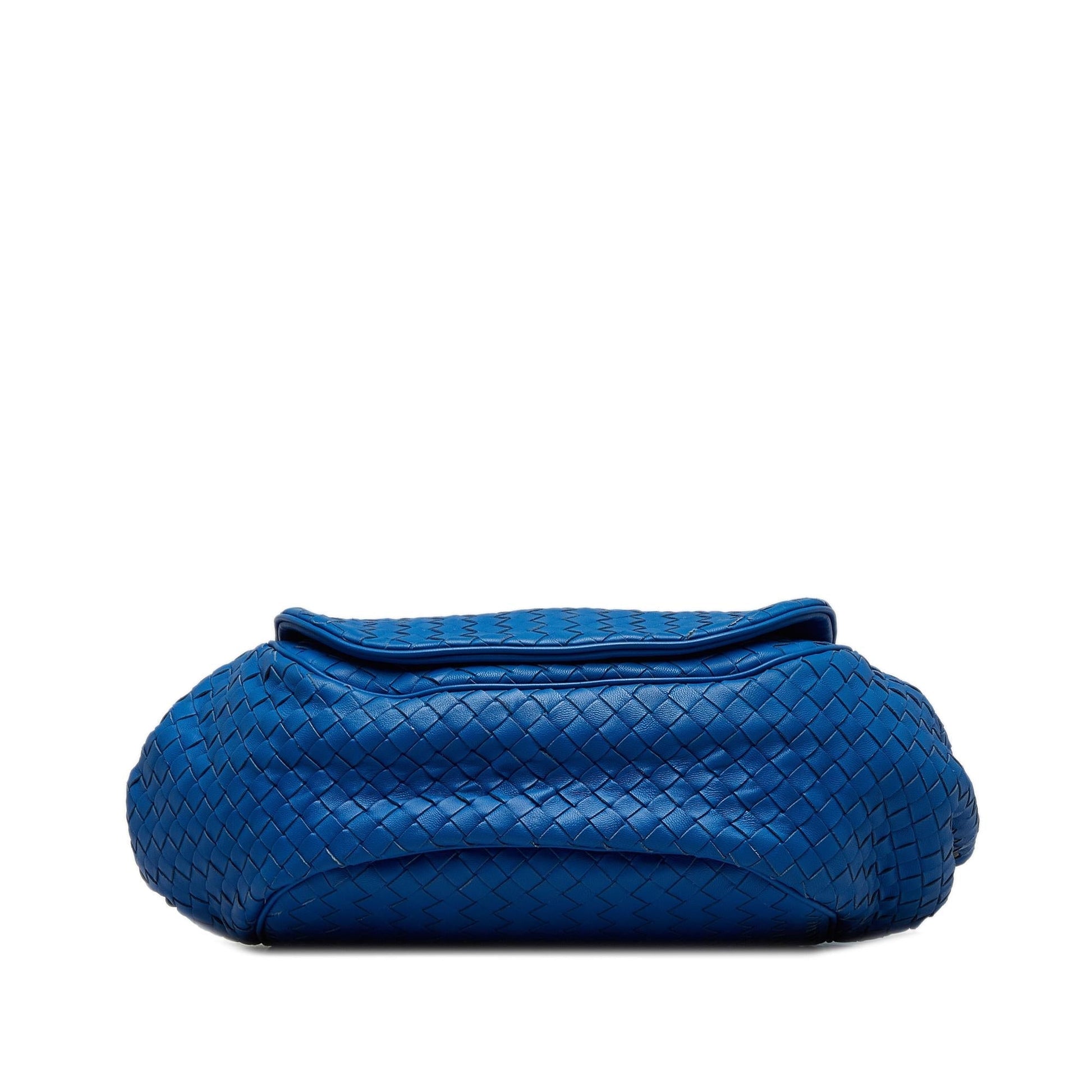 Luxury Bottega Veneta Intrecciato Flap Crossbody (SHG-m2v30L)