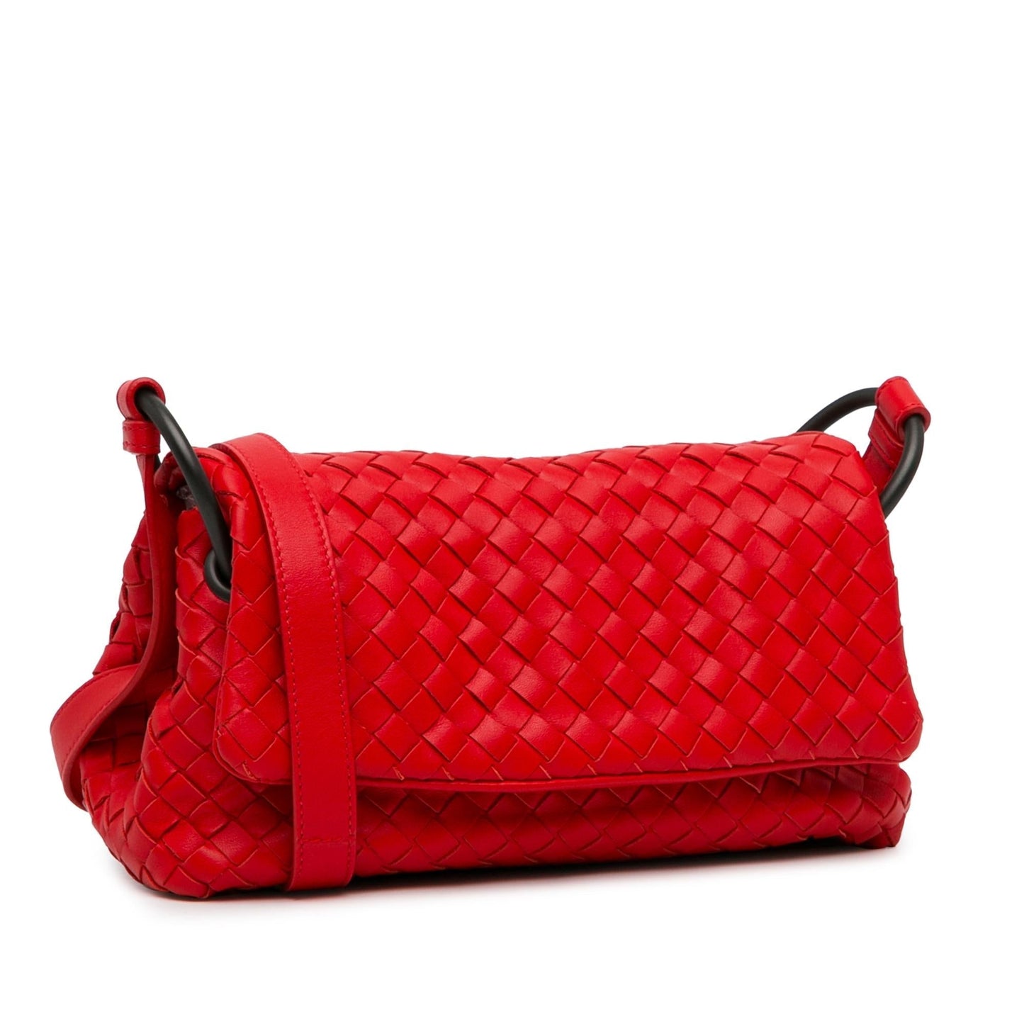 Luxury Bottega Veneta Intrecciato Flap Crossbody (SHG-XBGpUp)