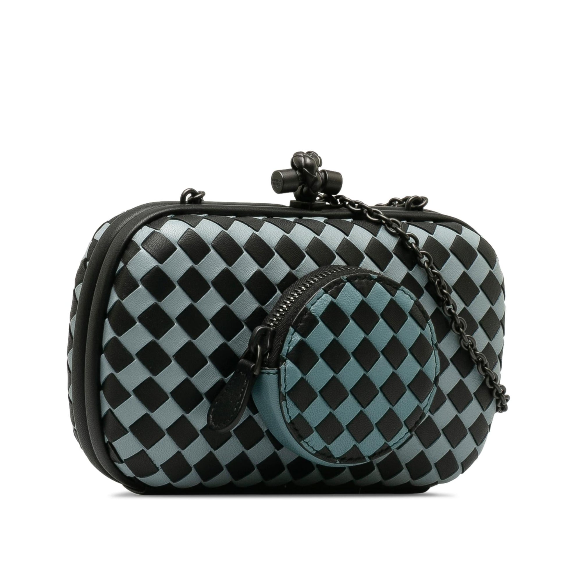 Luxury Bottega Veneta Intrecciato Knot Clutch (SHG-)