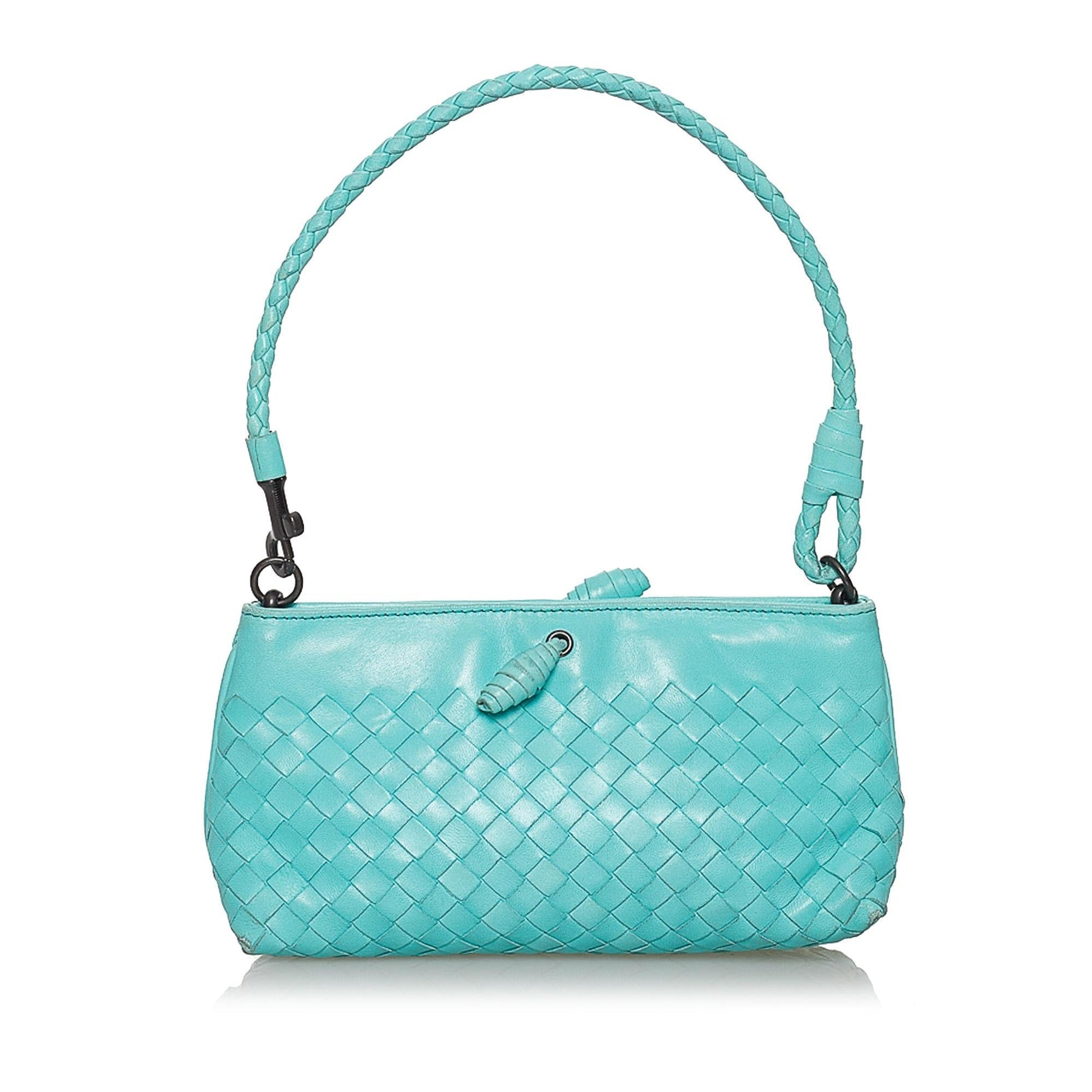 Luxury Bottega Veneta Intrecciato Leather Baguette (SHG-30909)