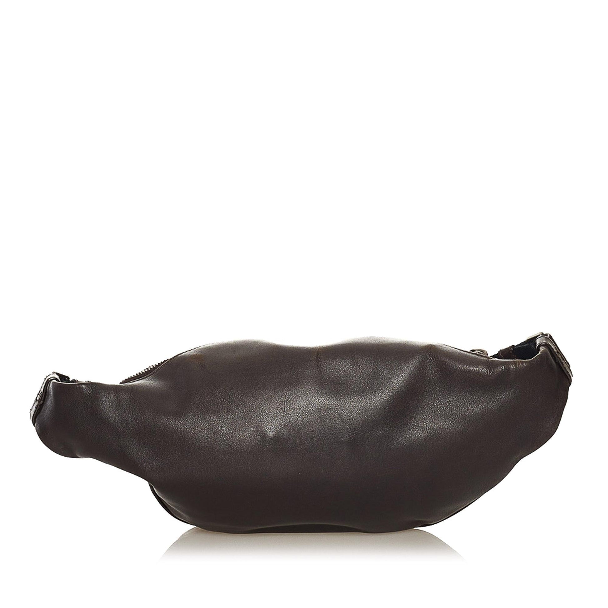 Luxury Bottega Veneta Intrecciato Leather Belt Bag (SHG-34301)