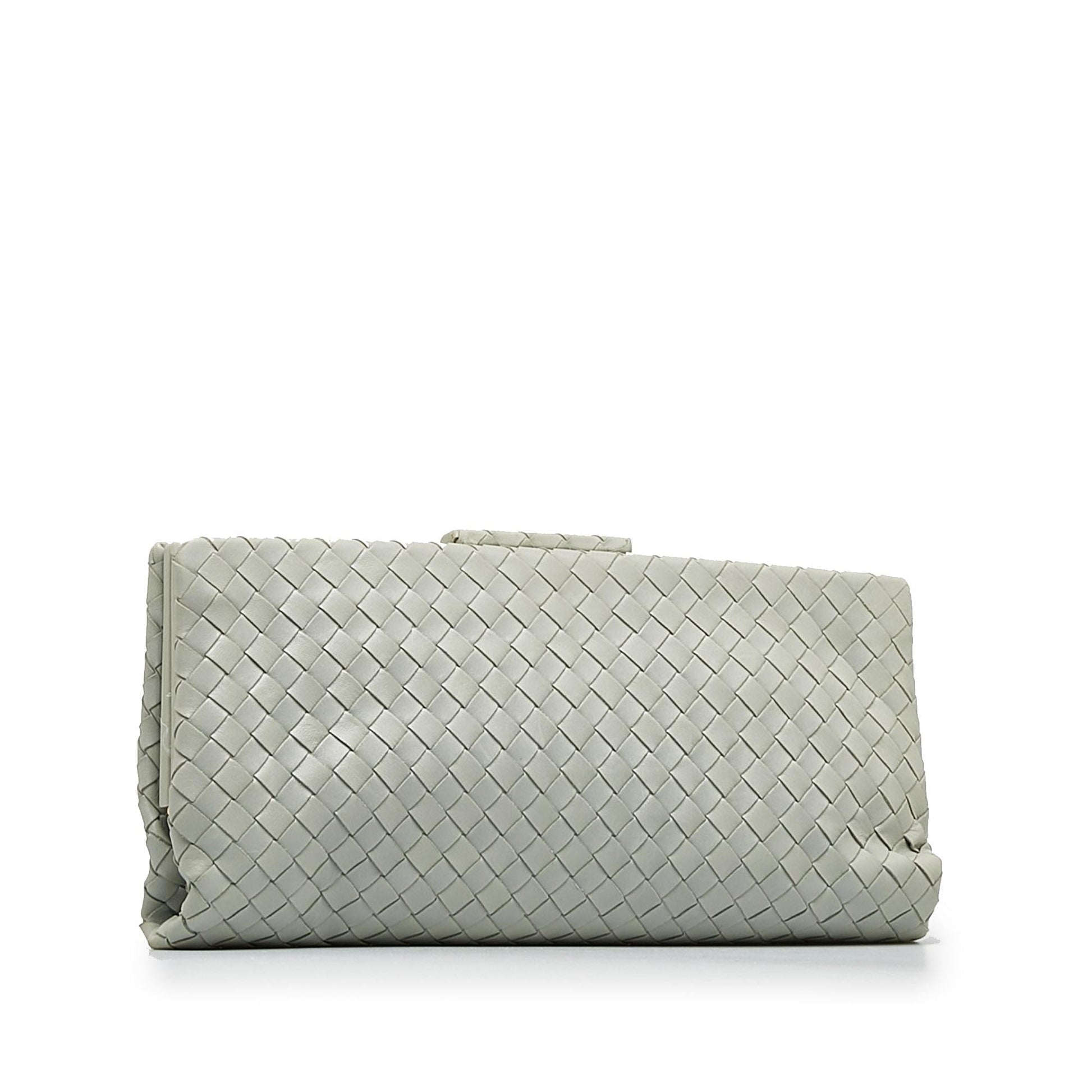Luxury Bottega Veneta Intrecciato Leather Clutch Bag (SHG-yflJnS)