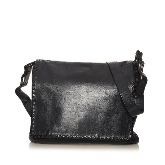 Luxury Bottega Veneta Intrecciato Leather Crossbody Bag (SHG-29264)