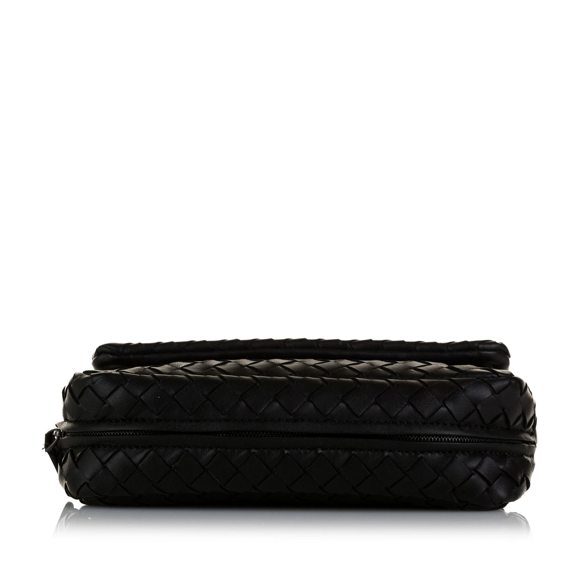 Luxury Bottega Veneta Intrecciato Leather Crossbody Bag (SHG-bMnK0o)