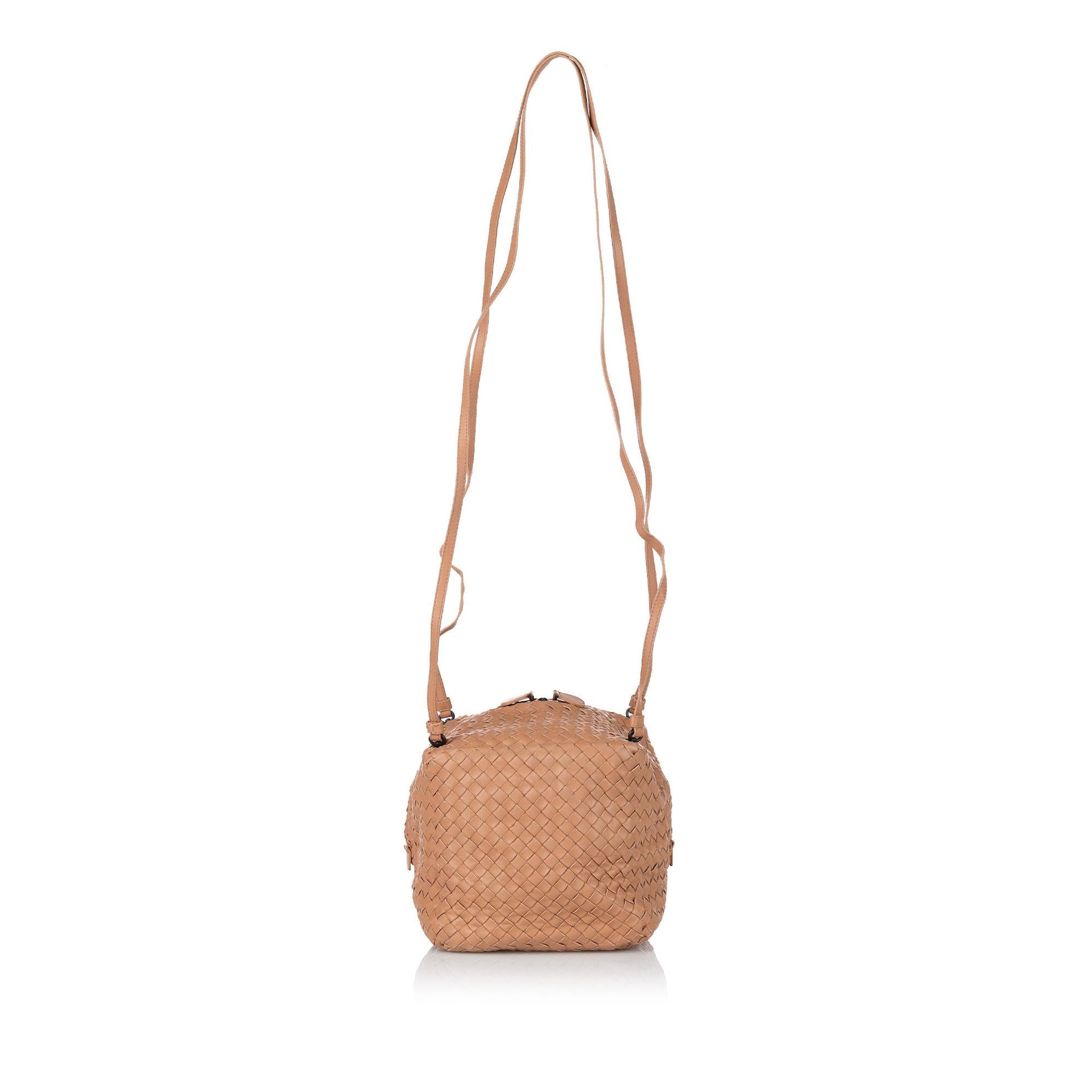 Luxury Bottega Veneta Intrecciato Leather Crossbody Bag (SHG-YxKi26)