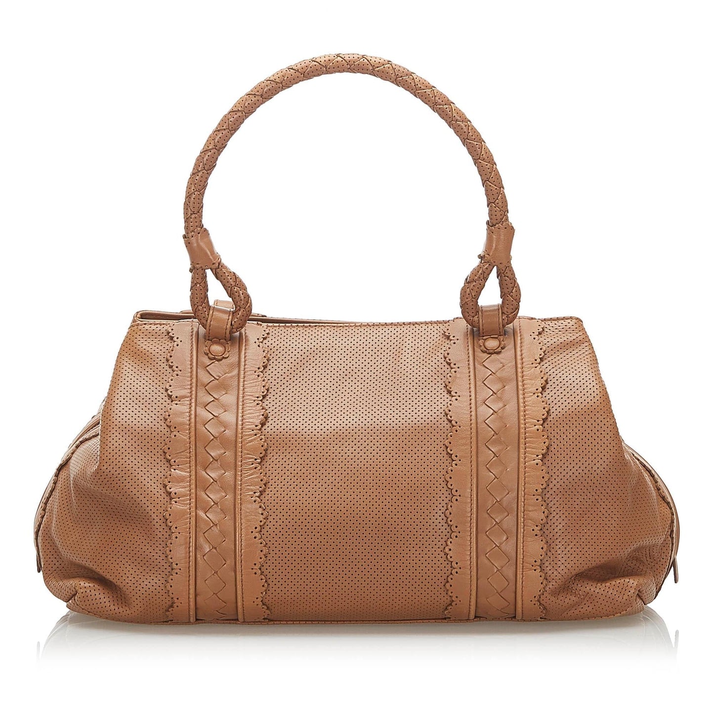 Luxury Bottega Veneta Intrecciato Leather Handbag (SHG-18825)