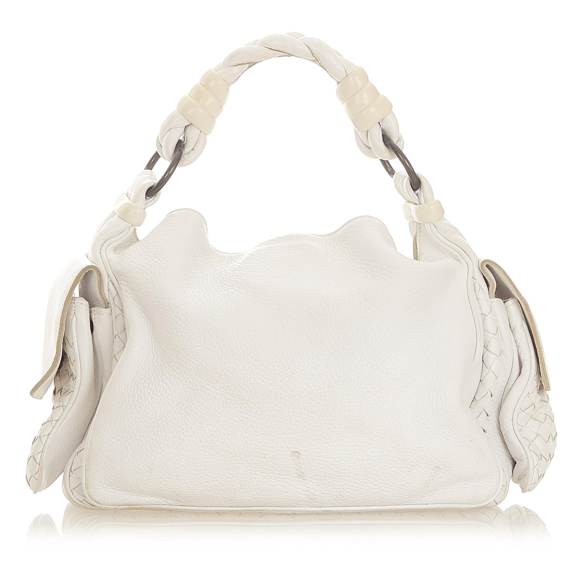 Luxury Bottega Veneta Intrecciato Leather Handbag (SHG-20158)