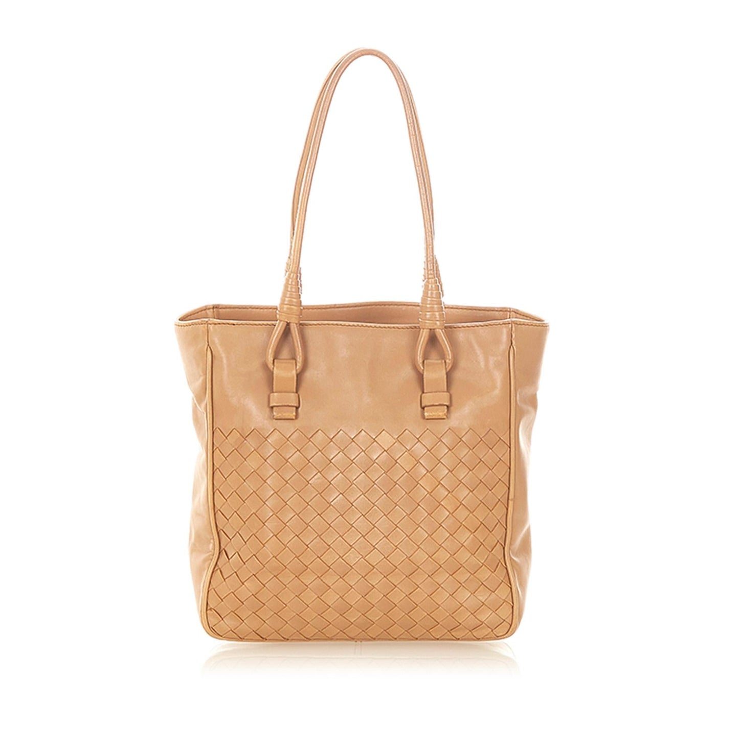 Luxury Bottega Veneta Intrecciato Leather Handbag (SHG-22611)