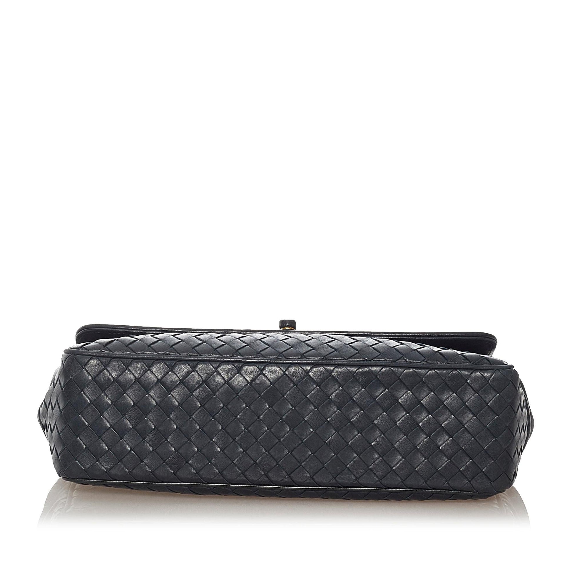 Luxury Bottega Veneta Intrecciato Leather Handbag (SHG-27385)