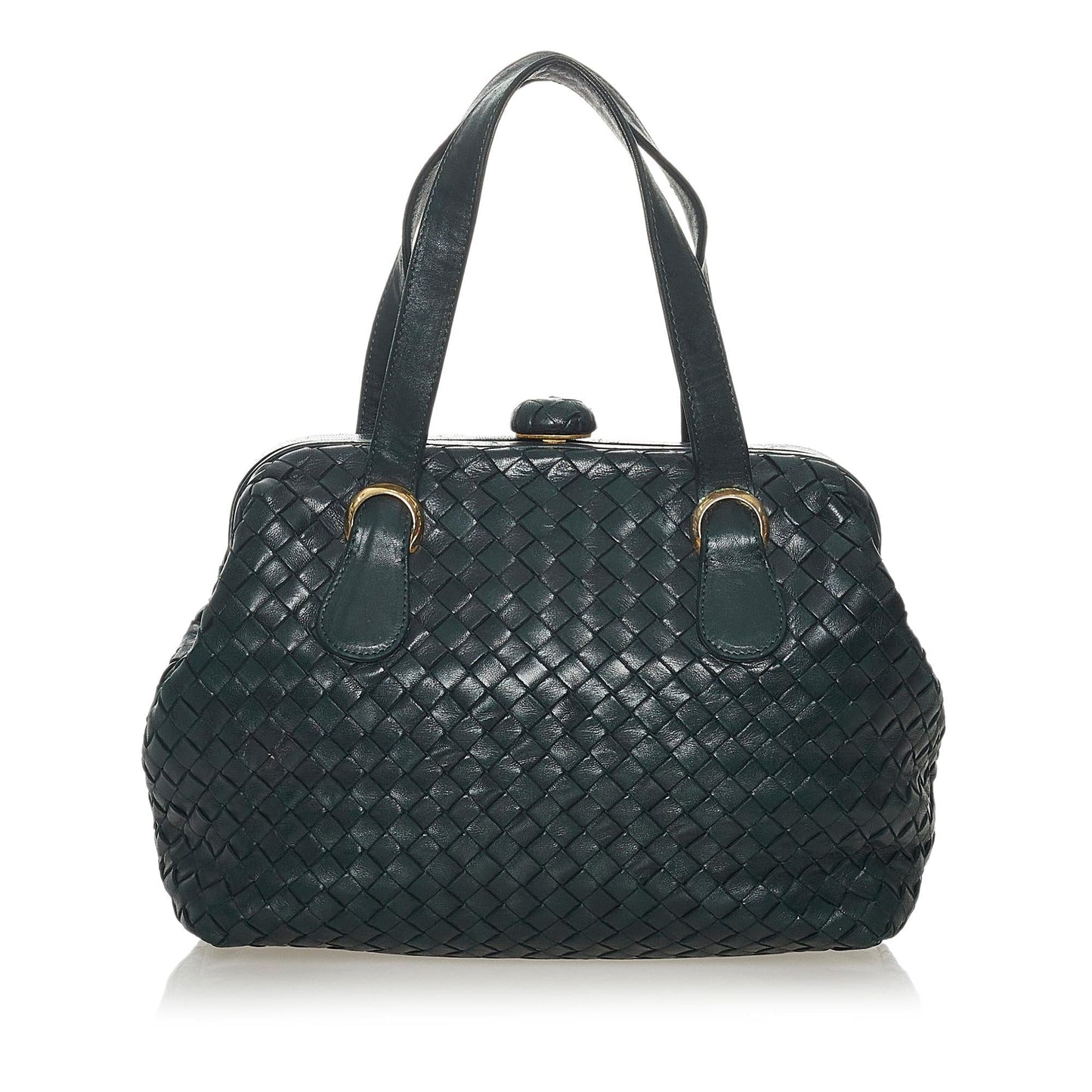 Luxury Bottega Veneta Intrecciato Leather Handbag (SHG-28135)