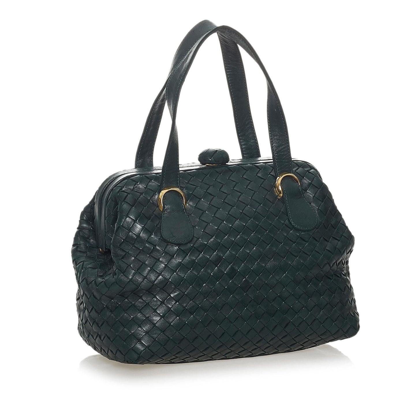 Luxury Bottega Veneta Intrecciato Leather Handbag (SHG-28135)