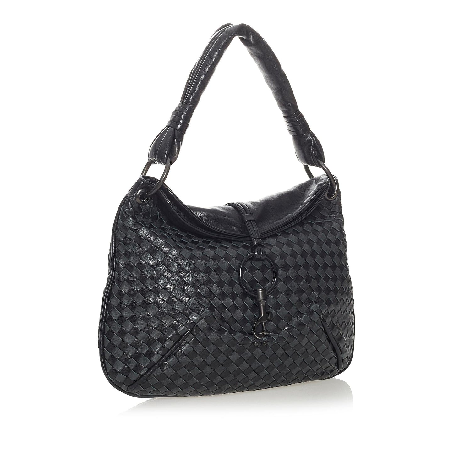 Luxury Bottega Veneta Intrecciato Leather Handbag (SHG-28139)