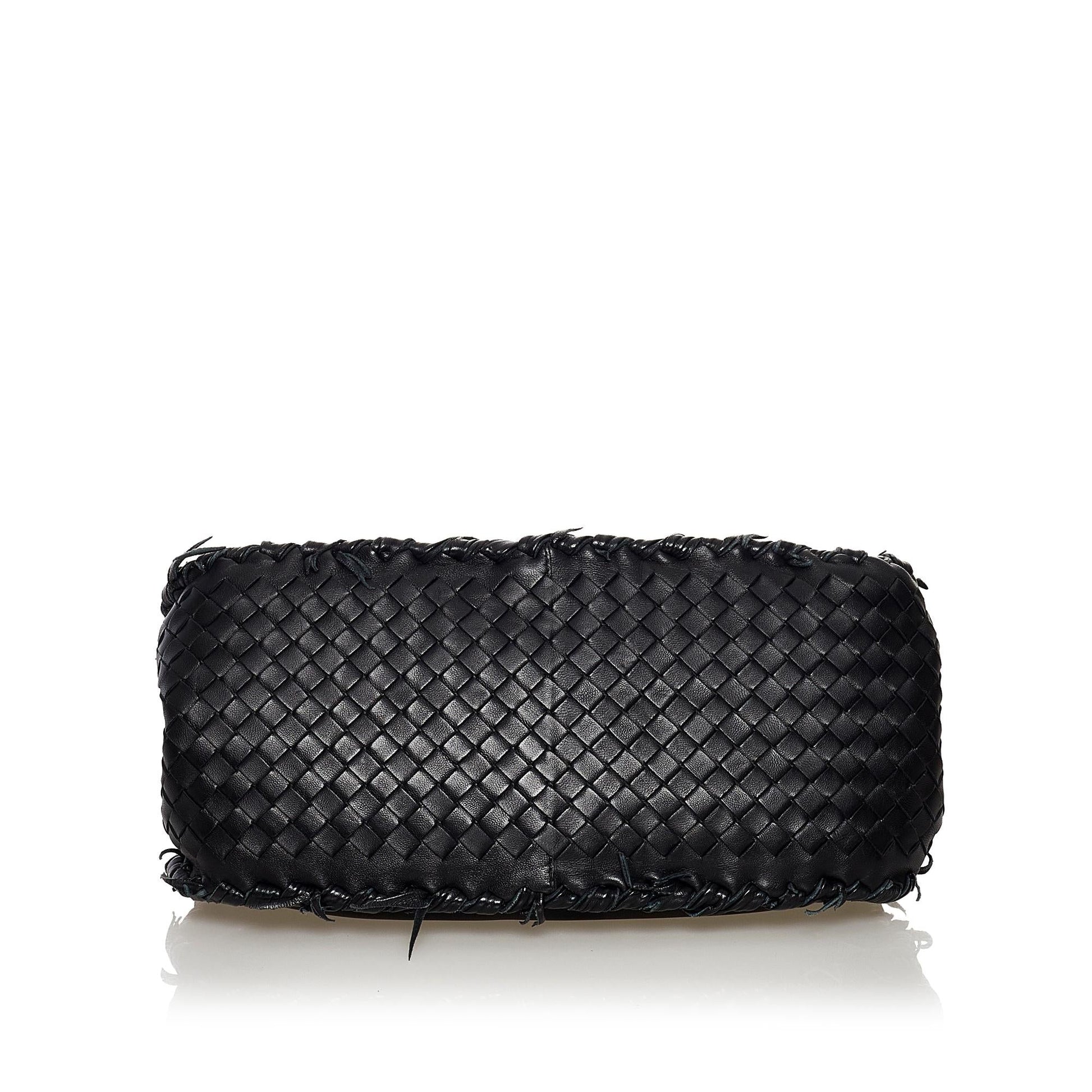 Luxury Bottega Veneta Intrecciato Leather Handbag (SHG-34649)