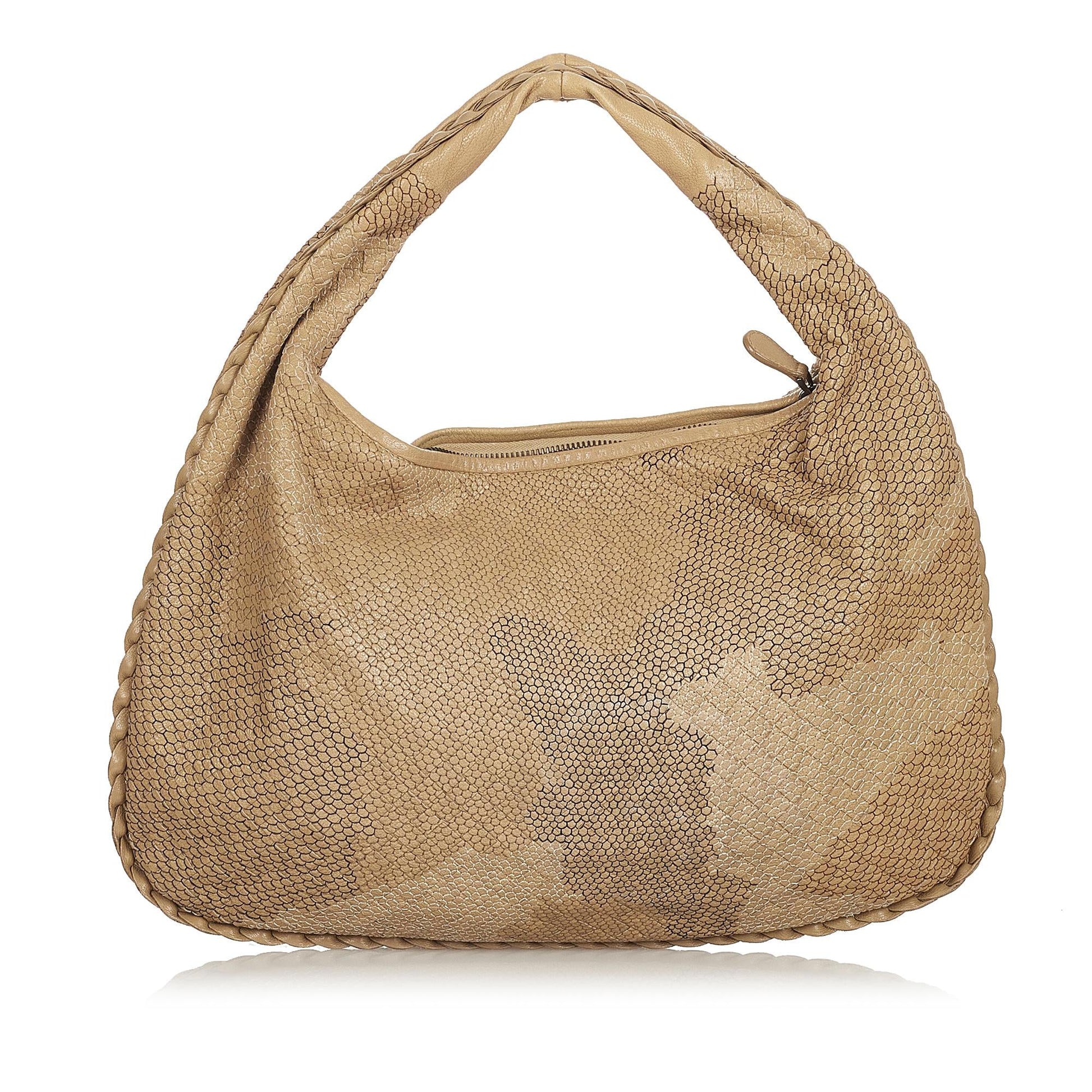 Luxury Bottega Veneta Intrecciato Leather Hobo Bag (SHG-26514)