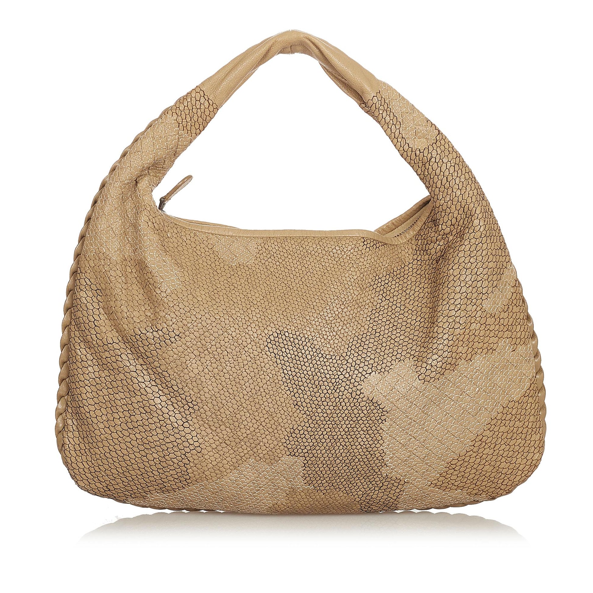 Luxury Bottega Veneta Intrecciato Leather Hobo Bag (SHG-26514)